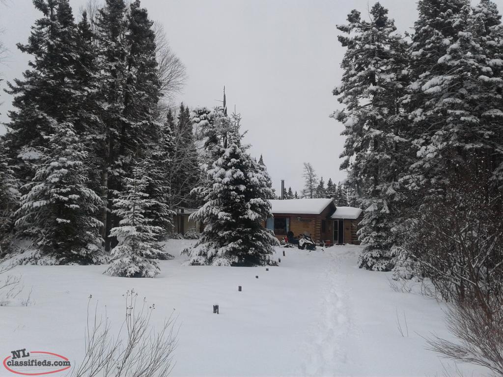 Log Cabin Great Rattling Brook, Newfoundland Labrador NL Classifieds