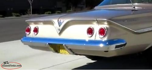 1961 Bel Air ( Biscayne?) rear bumper