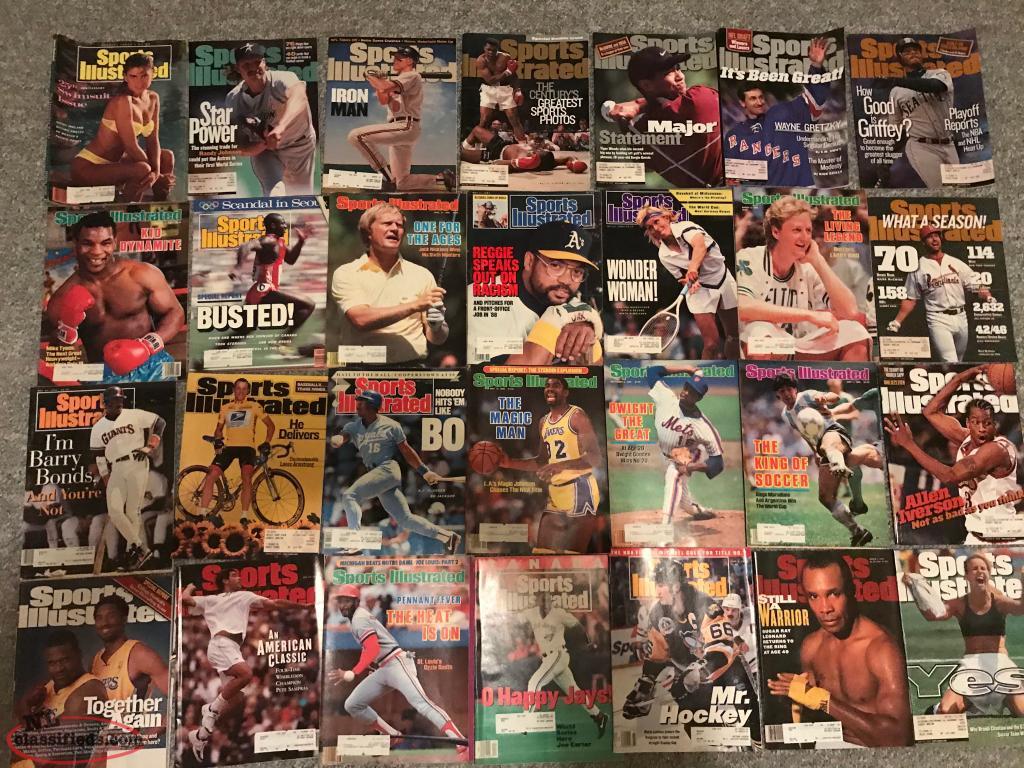 820 Issues Of Sports Illustrated Price Reduced Mt. Pearl