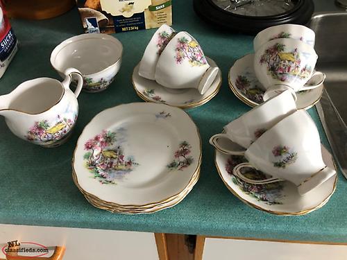 Rare Vintage Colclough Tea Set St. John s Newfoundland Labrador NL Classifieds