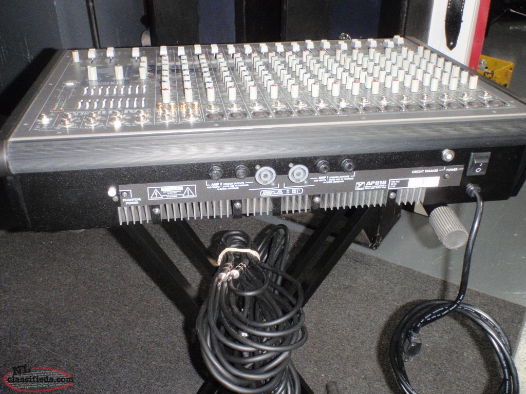 YORKVILLE AP818 800 WATT POWERED STEREO MIXER - Grand Falls