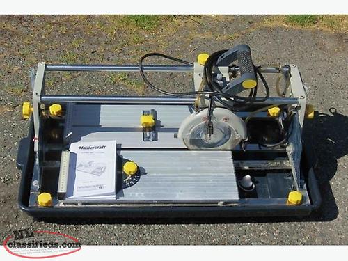 Mastercraft sliding wet tile saw discount