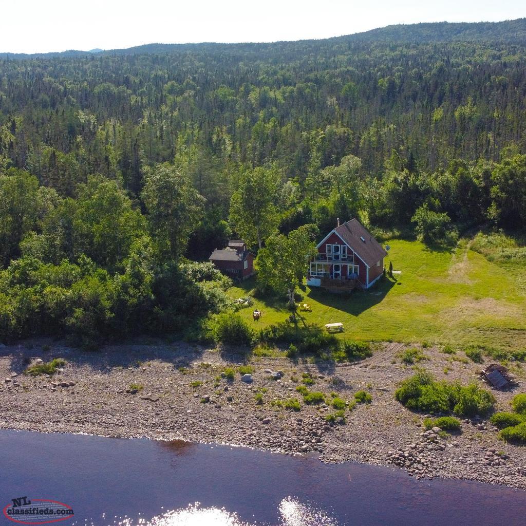 Waterfront cottage for sale Deer Lake, Newfoundland Labrador NL