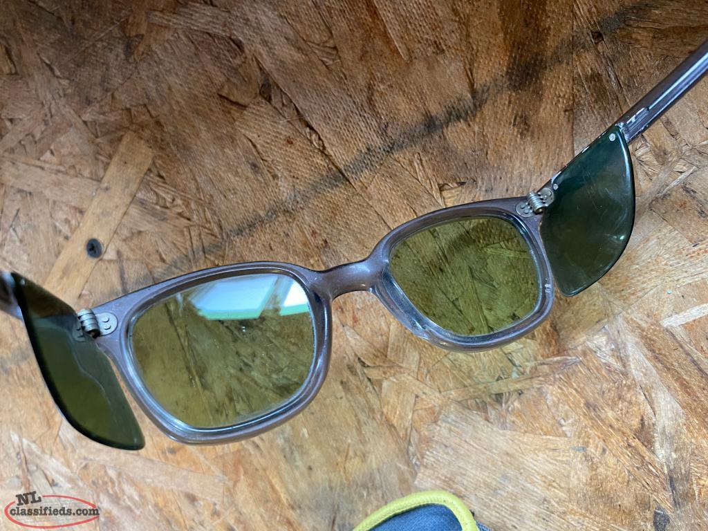 Vintage American optical 1950-60 Horn Rimmed Safety Glasses Green Lens -  Cbs, Newfoundland Labrador | NL Classifieds