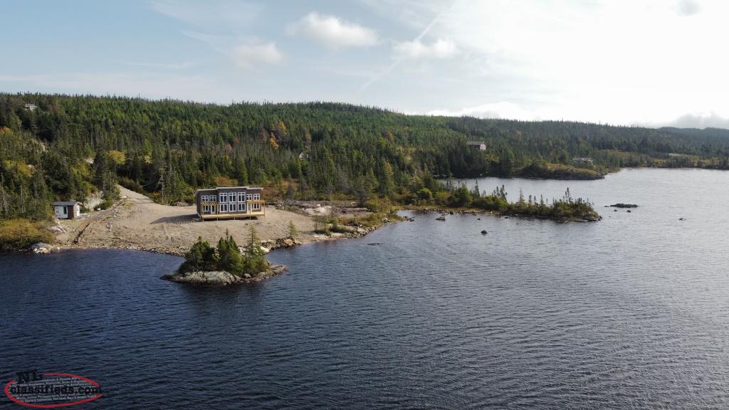 Cabin on Beaver Pond North West Brook, Newfoundland Labrador NL
