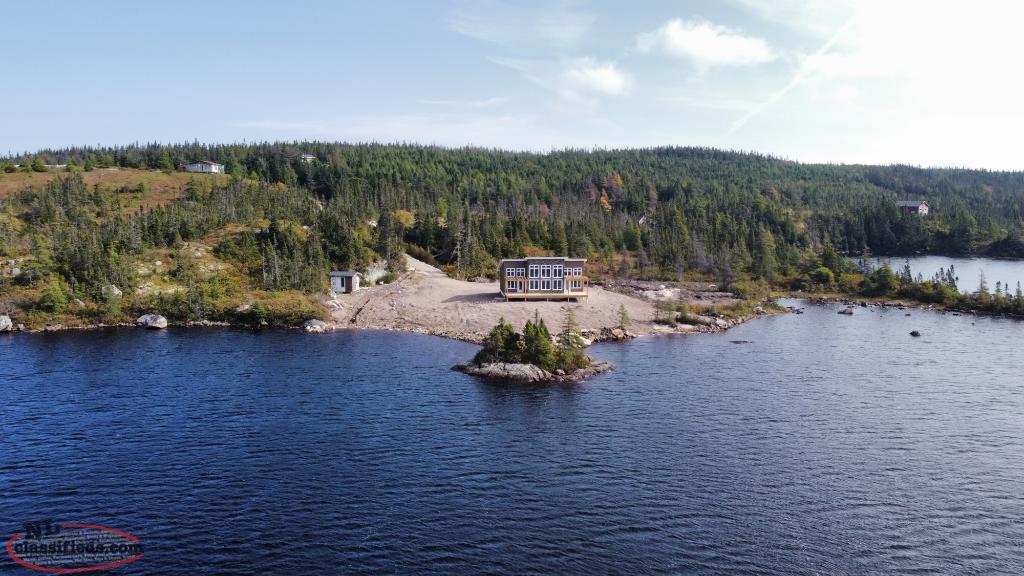 Cabin on Beaver Pond North West Brook, Newfoundland Labrador NL