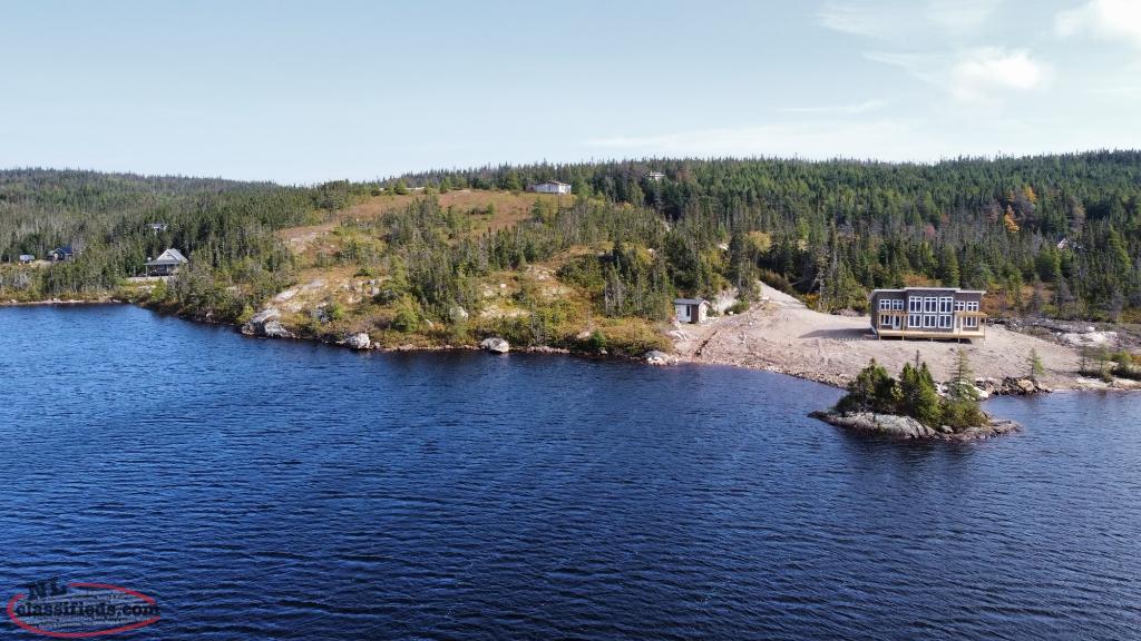 Cabin on Beaver Pond North West Brook, Newfoundland Labrador NL