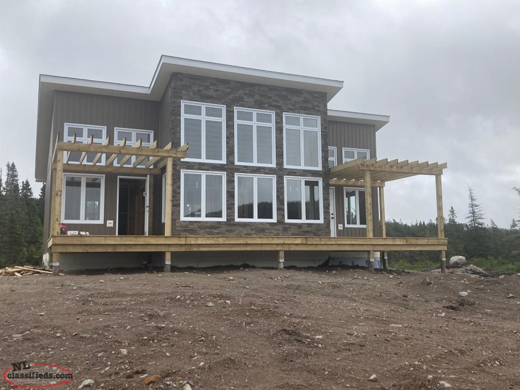Cabin on Beaver Pond North West Brook, Newfoundland Labrador NL