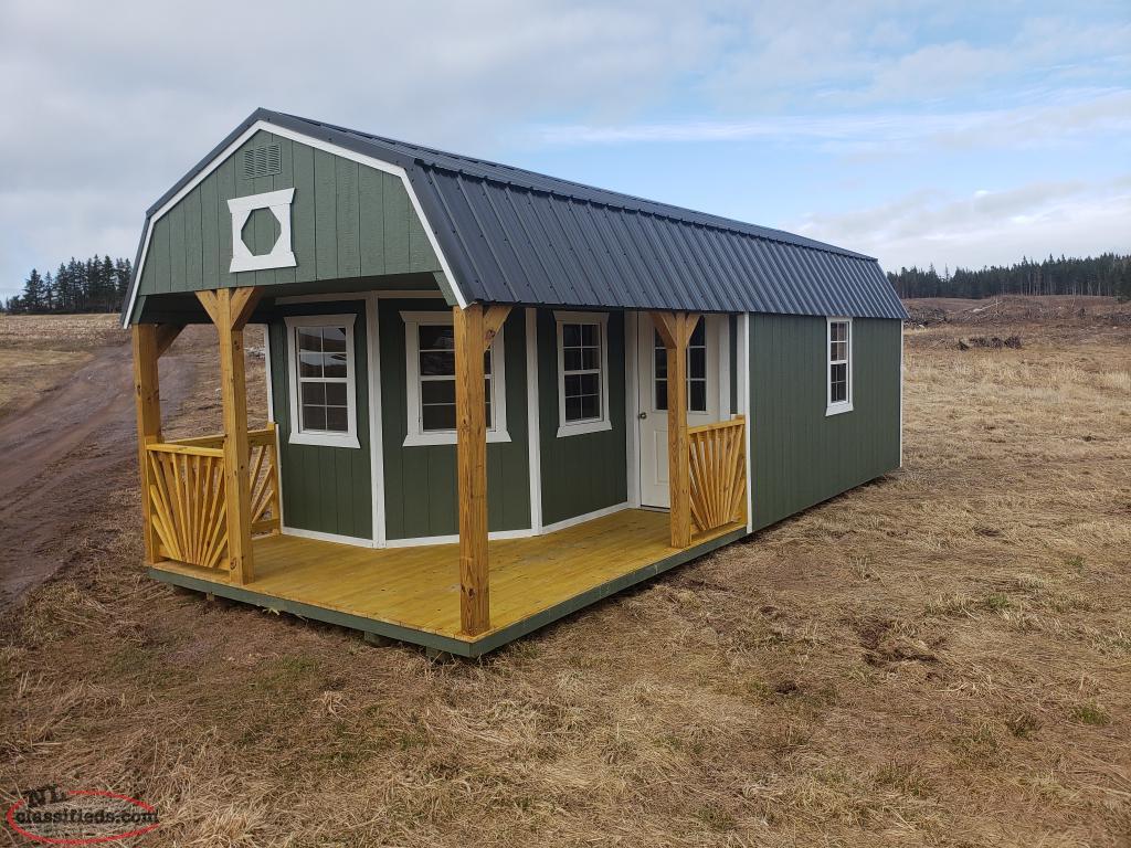 Prebuilt Cabin 12 X 28 With Front Veranda - Gander, Newfoundland ...