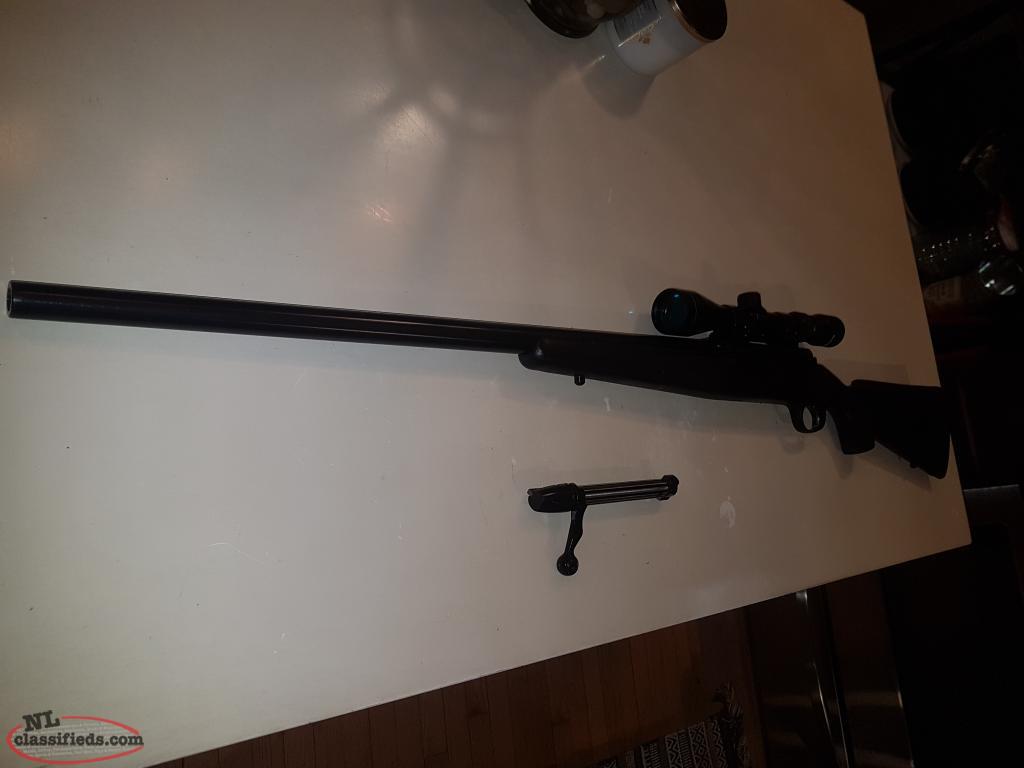 Marlin model x7vh .223 HEAVY BARREL with a 3x9 Tasco Pronghorn scope ...