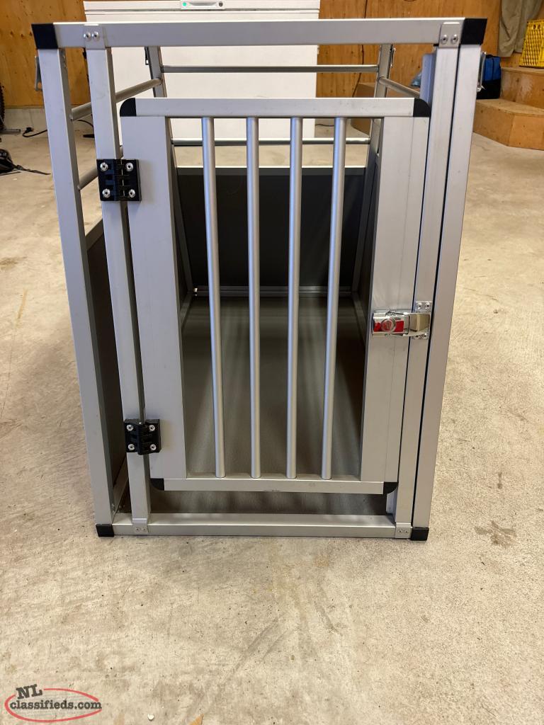 View of Aluminum Dog Crate - Cbs, Newfoundland Labrador | NL Classifieds