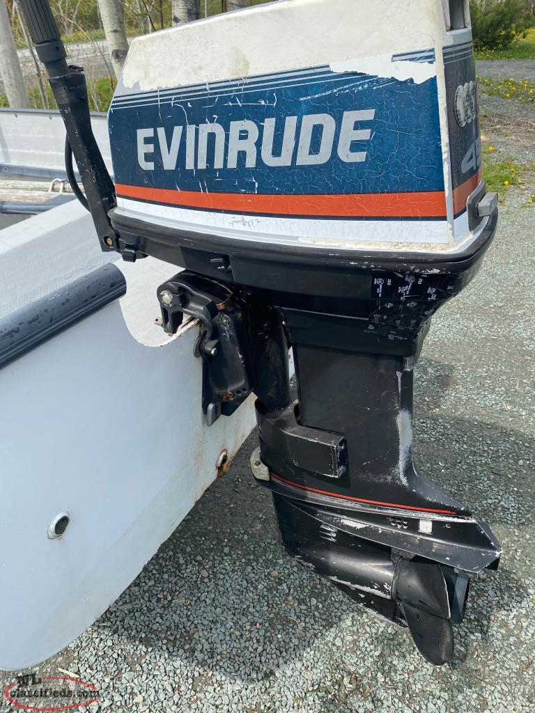 45hp Evinrude motor Gander Bay South, Newfoundland Labrador NL