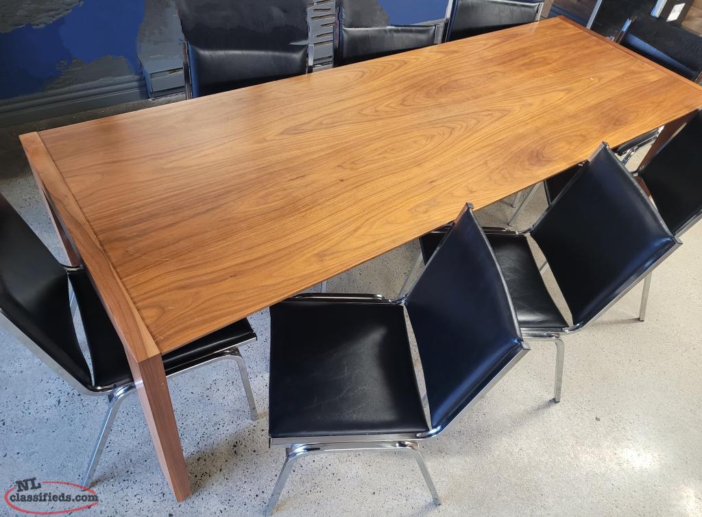 Conference table w/10 chairs St.john's, Newfoundland Labrador NL Classifieds