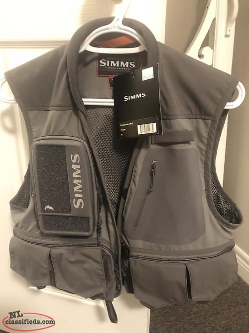 Simms Salmon fishing vest