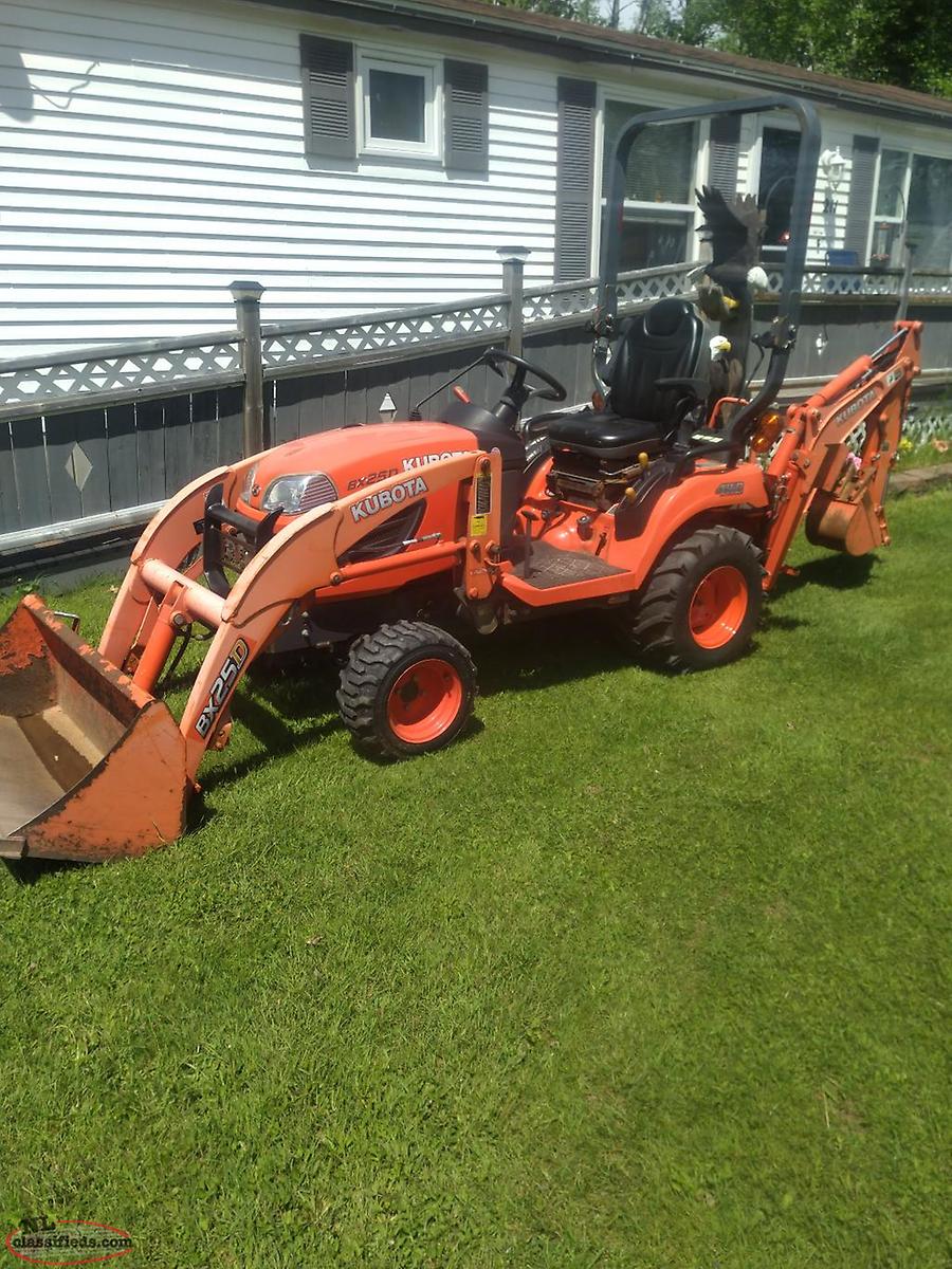 2015 kubota BX25 TLB - Stephenville, Newfoundland Labrador | NL Classifieds
