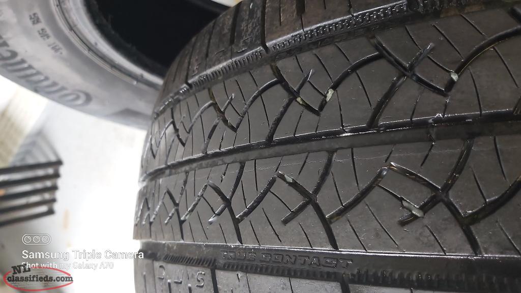 Set of Two Continental M&S Radial Tubeless Standard Load Tires ...