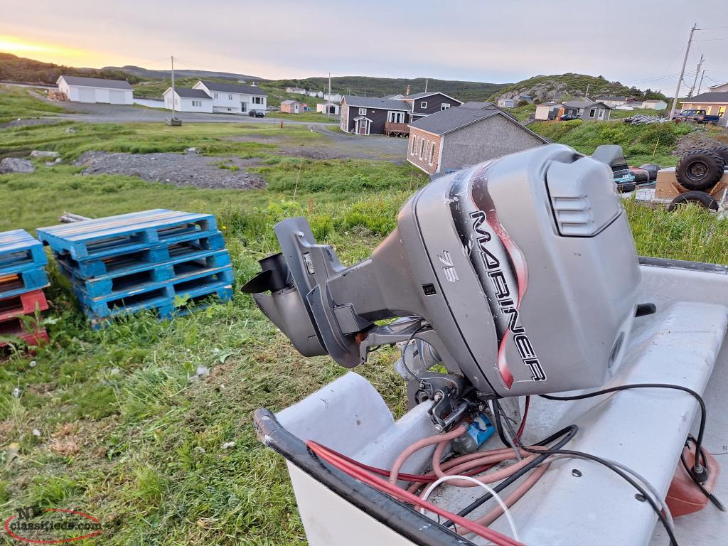 21 foot sea serpent ,motor and trailer St.lunaireGriquet, Newfoundland Labrador NL Classifieds