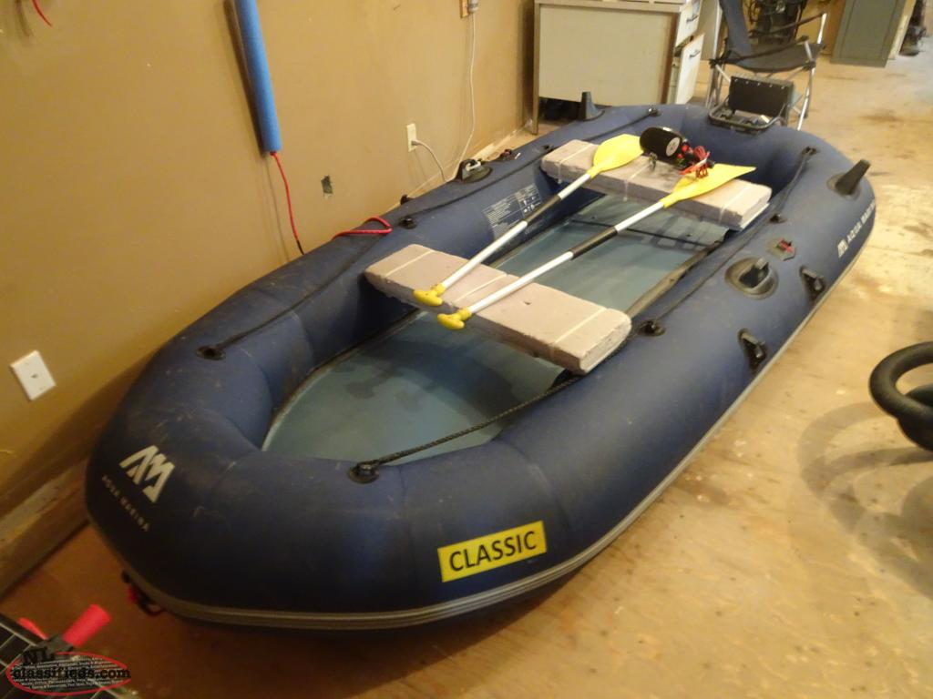 Rubber Boat, Motor - Paradise, Newfoundland Labrador | NL Classifieds