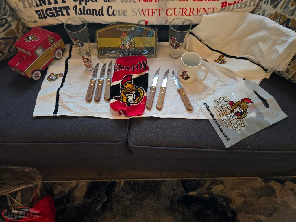 Ottawa Senators memorabilia Summerford, Newfoundland Labrador NL
