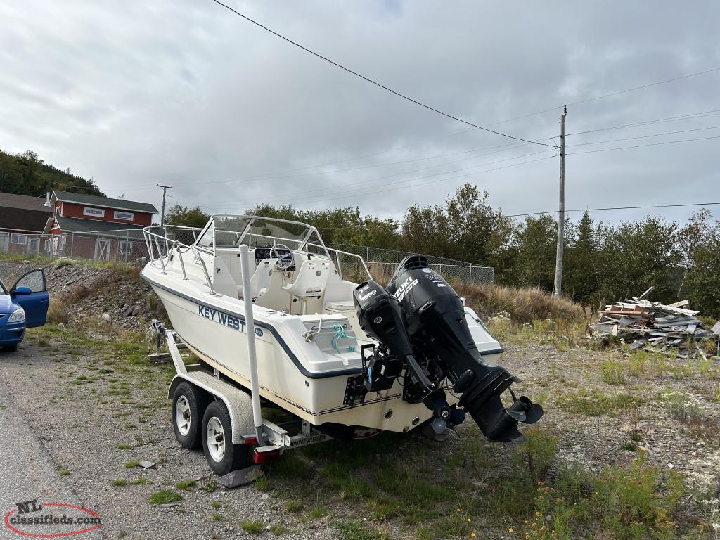 2014 Key West Fibreglass Boat Little Hearts Ease, Newfoundland