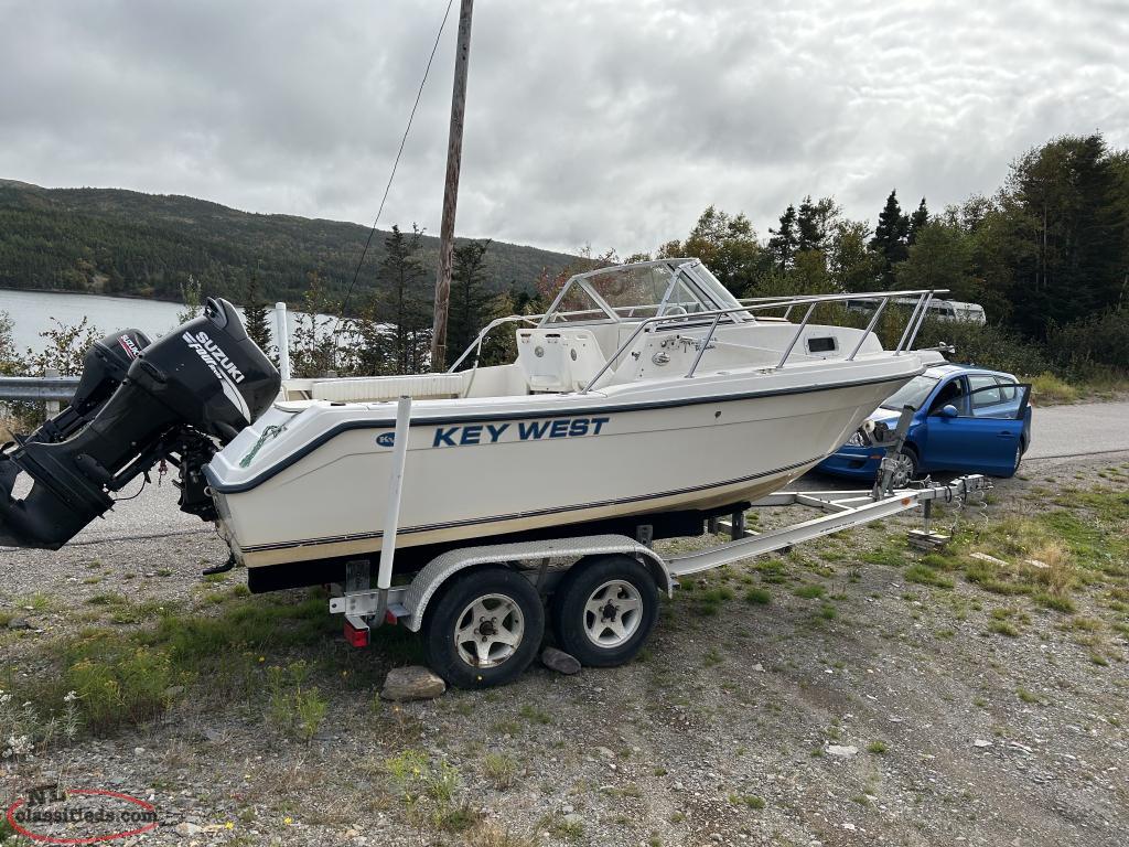 2014 Key West Fibreglass Boat Little Hearts Ease, Newfoundland
