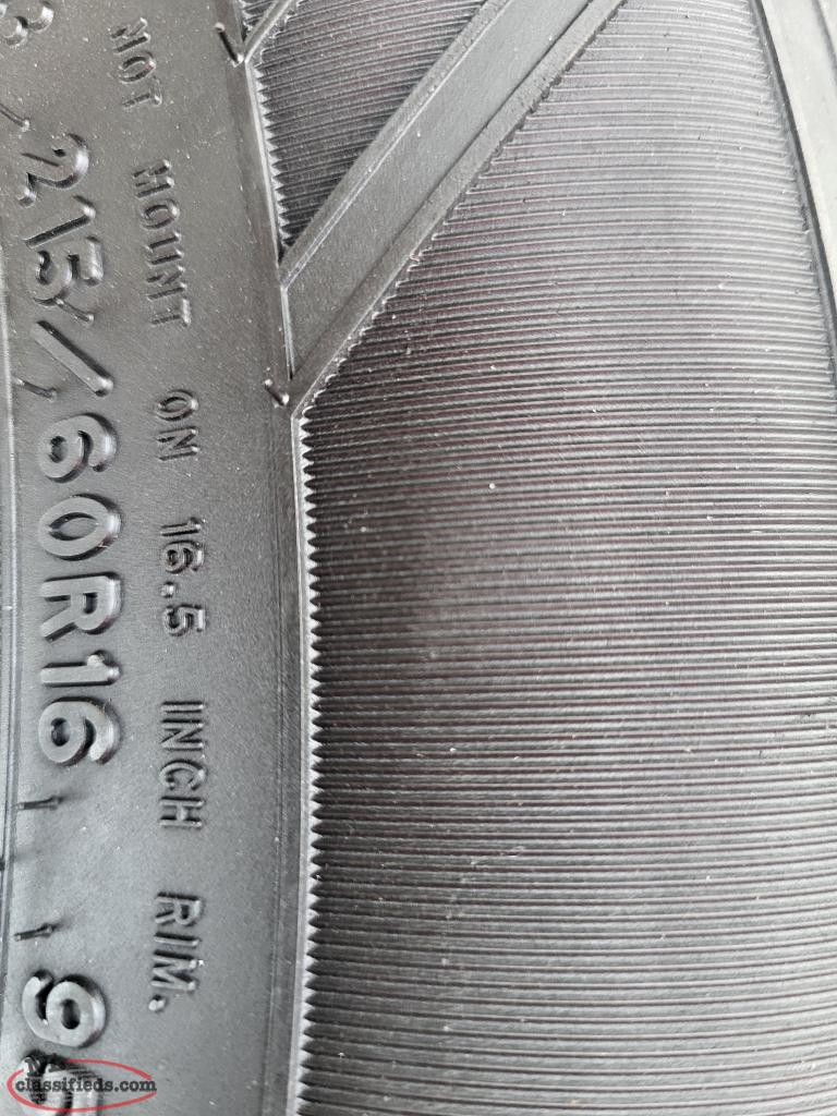 215 60 R16 snowtires St. John's, Newfoundland Labrador NL Classifieds