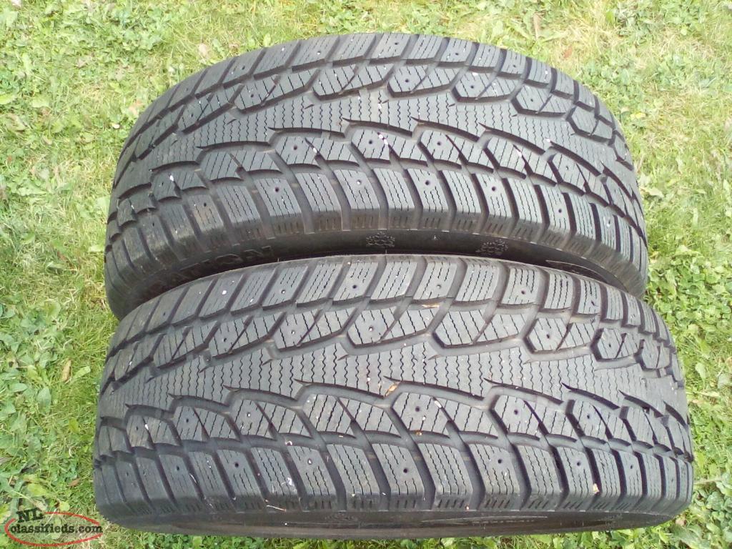 Two 17 Inch Winter Tires in Amazing Shape St Johns, Newfoundland