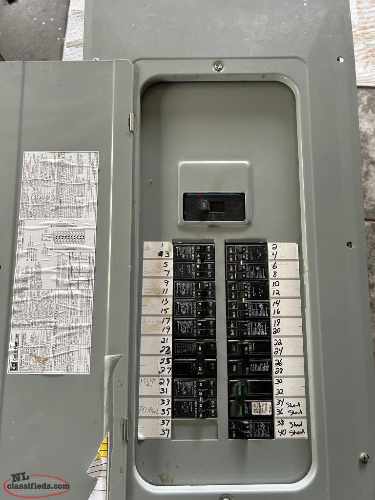 200 Amp Cutler Hammer Panel Victoria, Newfoundland Labrador NL