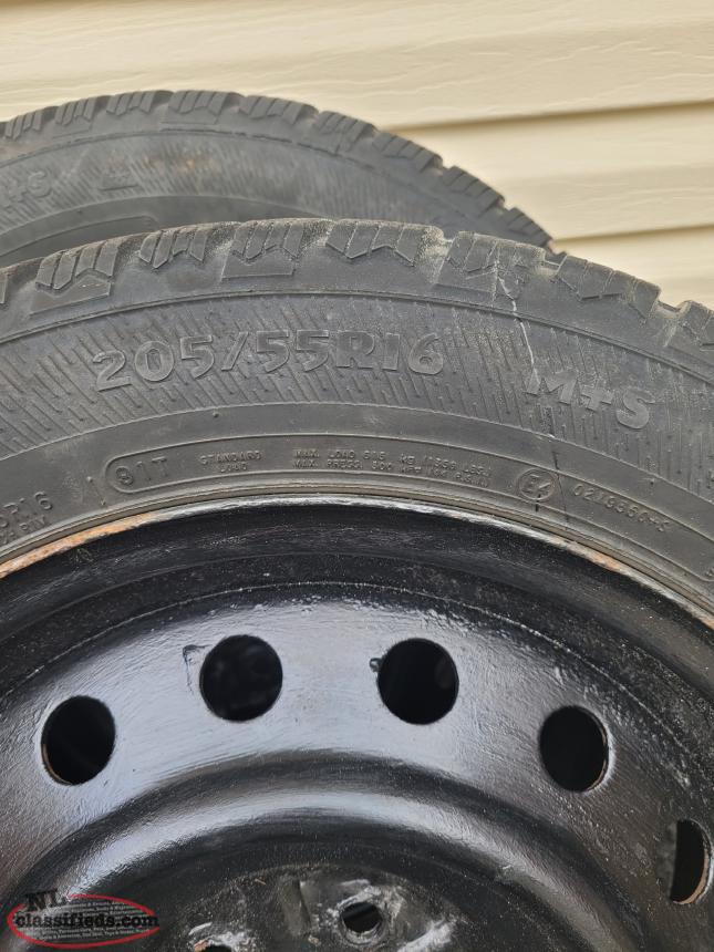 4 Winter Tires&Rims Mount Pearl, Newfoundland Labrador NL Classifieds