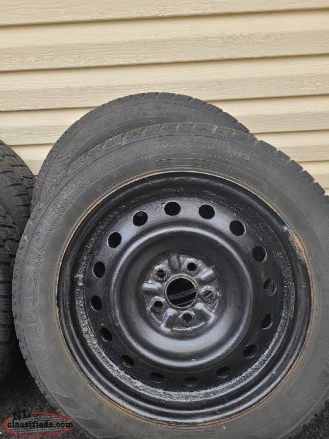4 Winter Tires&Rims Mount Pearl, Newfoundland Labrador NL Classifieds