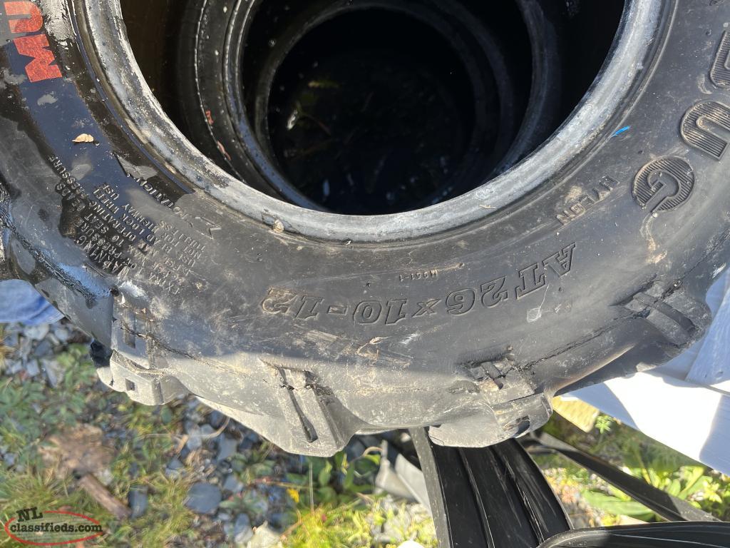 ATV Tires Ochre Pit Cove, Newfoundland Labrador NL Classifieds