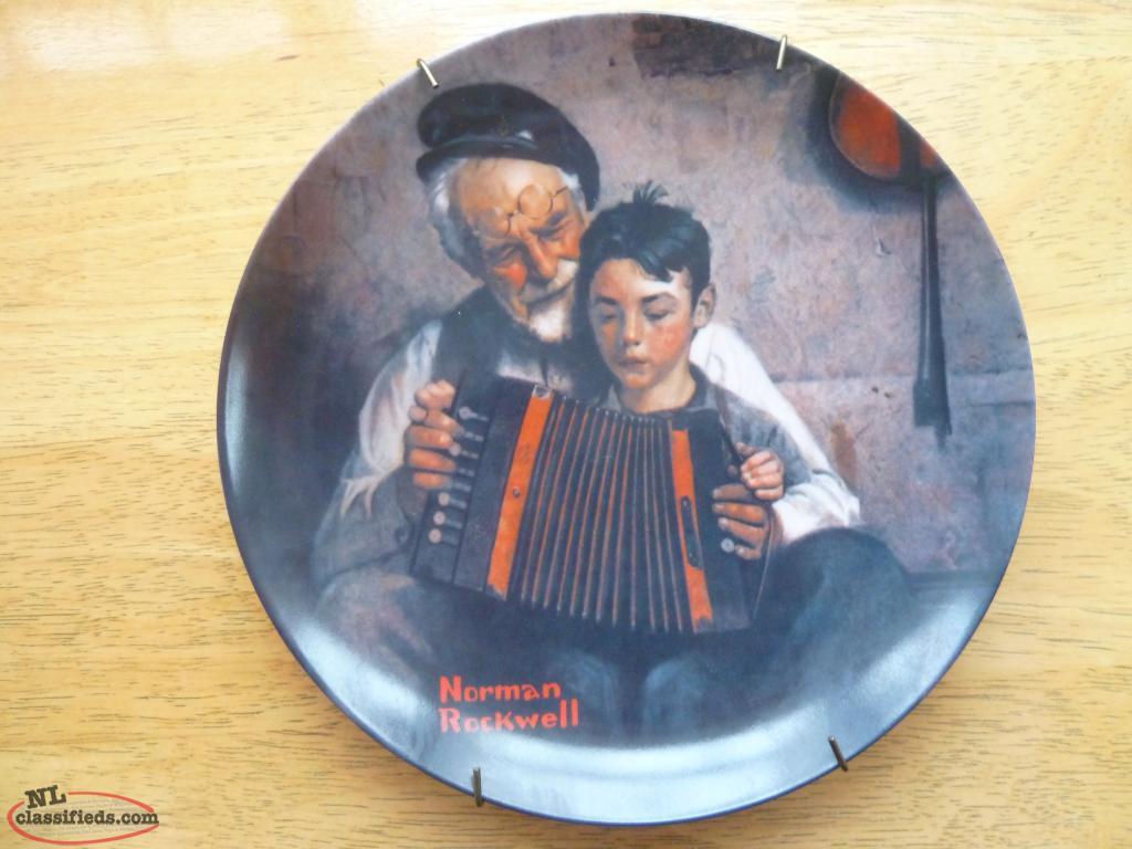 Norman Rockwell Plate St. John's, Newfoundland Labrador NL Classifieds