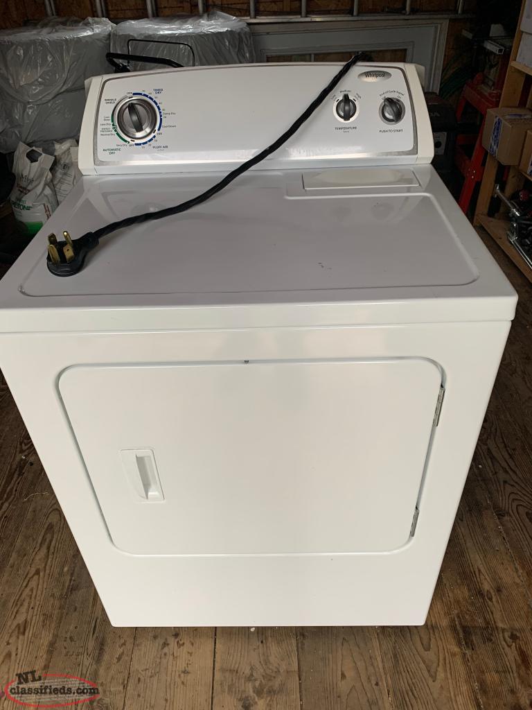 Whirlpool dryer for sale Conception Bay South, Newfoundland Labrador