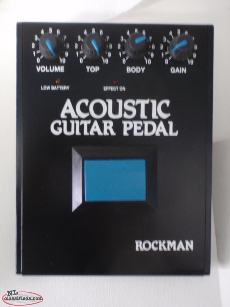 ROCKMAN ACOUSTIC GUITAR PEDAL - Grand Falls Windsor, Newfoundland