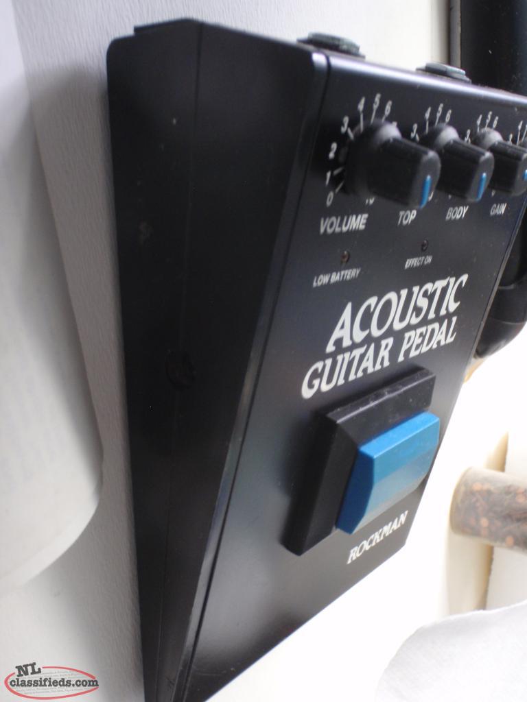 ROCKMAN ACOUSTIC GUITAR PEDAL - Grand Falls Windsor, Newfoundland