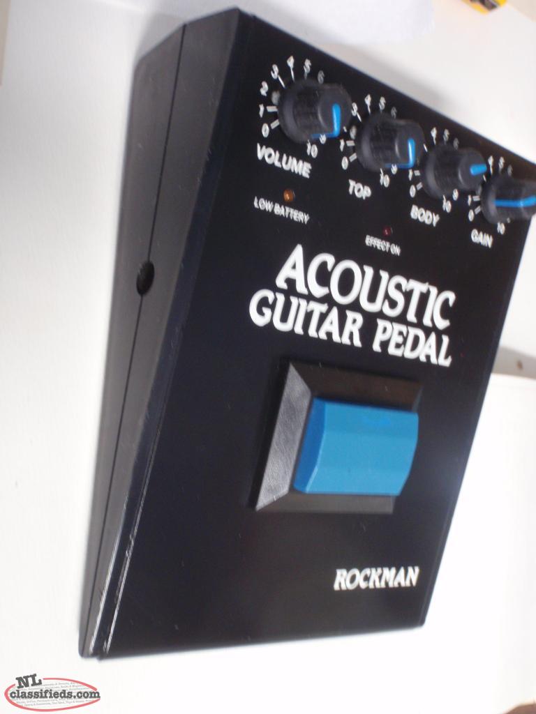 ROCKMAN ACOUSTIC GUITAR PEDAL - Grand Falls Windsor, Newfoundland